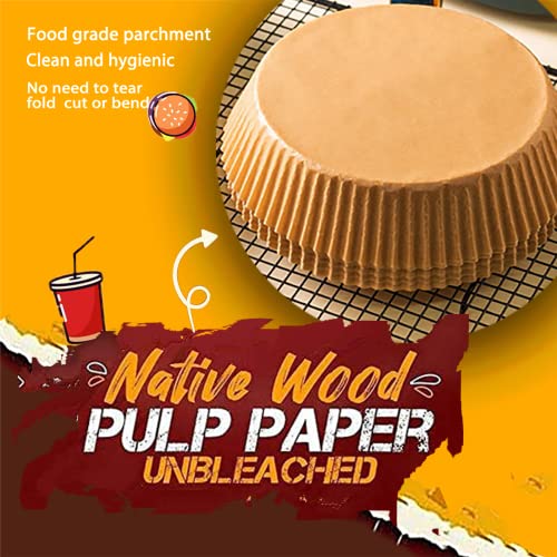 Air Fryer Liners (50 Pcs), Parchment Paper for Air Fryer Disposable