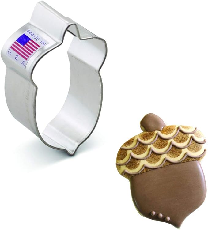 Ann Clark Cookie Cutters Large Acorn Cookie Cutter, 8.9 cm Amazon.co