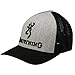 Browning Branded Flex Fit Mesh Back Hat Ball Cap - Heather