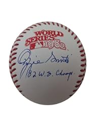 Collectibles: Ozzie Smith St Louis Cardinals Autographed 1982 World Series Signed Baseball JSA COA 1 - Powers Collectibles