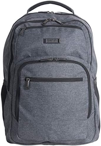 Kenneth Cole Reaction Travelier Multi-Pocket Laptop & Tablet Business, School, & Travel Backpack Bag, Charcoal, One Size 1 Kenneth Cole Reaction Travelier Multi-Pocket Laptop & Tablet Business, School, & Travel Backpack Bag, Charcoal, One Size