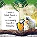 LAFEBER'S Tropical Fruit Nutri-Berries Pet Bird Food, Made with Non-GMO and Human-Grade Ingredients, for Macaws and Cockatoos, 3 lb