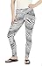 Zubaz Ladies Sport Team Zebra Print Leggings Pant