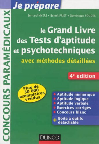Le  grand livre des tests d'aptitude et psychotechniques