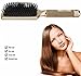 VAMIX Velvet Touch Paddle Hair Brush for Men Women & Kids, Detangling Brush for Straightening & Smoothing Hair(GOLD)