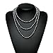 BABEYOND Art Deco Fashion Faux Pearls Necklace 1920s Flapper Beads Cluster Long Pearl Necklace for Gatsby Costume Party 59 Inches