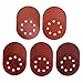 ZXUEZHENG 30pcs 5 Inch Discs Pads 8 Holes Abrasive Sanding Discs Sanding Paper 800/1000/1200/1500/2000 Grit Sandpapers