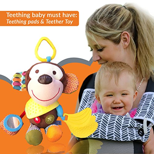 image for Amazing Tot Teething Drooling Baby Set – Includes Chew Suck Pads for