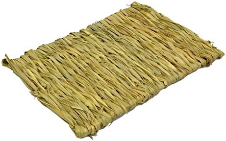Simoce Edible Handmade Hay Mat for Rabbit, Hamster, Guinea-pig or Chinchilla, Sleep Bed for Small Animals.
