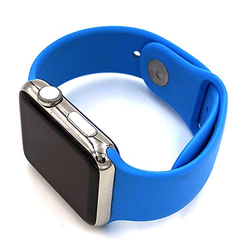 Apple watch LTE crown dots vinyl decal cover sticker, set of 8 color dots for series 0, series 1, series 2, series 3, plus FREE x2 matching side buttons (Gloss White)