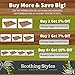 Soothing Styles Large Folding Teak Shower Mat | Mildew Resistant Natural Teak Bath Mat with Non Slip Grips | for Use on Shower Floor or Outside of Bathtub | 27.5