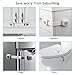 Philorn Child Safety Locks for Cabinets, Baby Proof Safety Latches, Safety Straps for Doors/Drawers/Refrigerator/Cupboard/Toilet & More. No Tools/Drill. Pre-Applied Long-Lasting 3M Adhesive [8 Packs]
