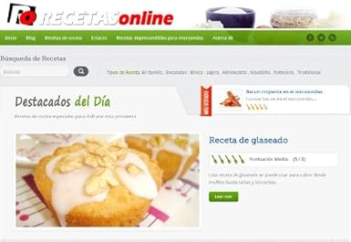 Amazon.com: Recetas de cocina RECETAS online: Roberto ...