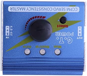 DIYmall Multi Servo Tester 3CH ESC Speed Controler with Reverse Connection Protection CCPM Consistency Master Checker G.T. Power
