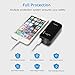 PISEN 2-in-1 Portable Charger - External Battery Pack with Foldable AC Plug - 5000mAh Power Bank for iPhone, iPad, Android, Tablets, Samsung Galaxy and More (Black)