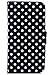 iPhone 5,iPhone 5 Leather Case,iPhone 5 Leather Wallet Case,carryberry [Black] Polka Dot Wallet Flip Premium Leather Case Pouch Cover for iPhone 5 5S