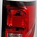 For Chevy Silverado 1500 2500 HD 3500 Pickup Truck Red Clear Passenger Right Tail Light Replacement