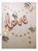 MOCOO 32 Inch Love Balloon Banner (2pcs) Romantic Wedding Bridal Shower Anniversary Engagement Party Decoration Vow Renewal Champagne Pink Balloon NU010C