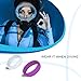 Fynix 10 Pack Silicone Wedding Ring for Women, Premium Medical Grade Wedding Bands Thin and Stackable Durable Comfortable Antibacterial Rubber Rings, Black White Pink Silver