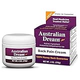 Australian Dream Back Pain Cream 4 oz (Pack of 4)