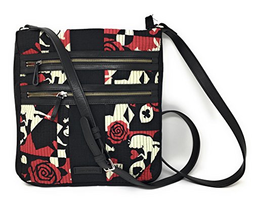 Vera Bradley Disney Parks Alice in Wonderland Hipster Crossbody Painting the Roses