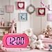 ZHPUAT Colorful Light Digital Alarm Clock with Snooze, Simple Setting, Progressive Alarm, Battery Operated, Shockproof, The Ideal Gift Clock for Kids & Convenient for Travel (Pink)