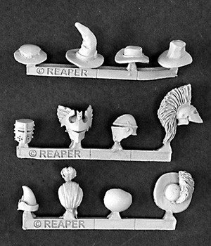 Hats and Helmets Miniature Parts