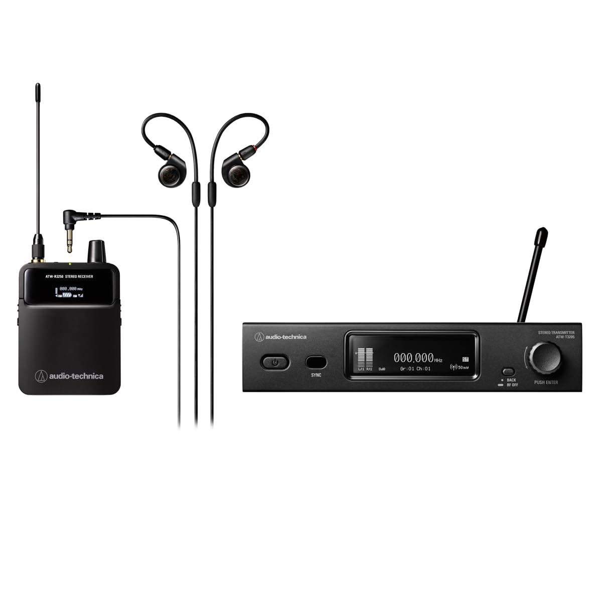 Audio-Technica ATW-3255 in-Ear Monitor System