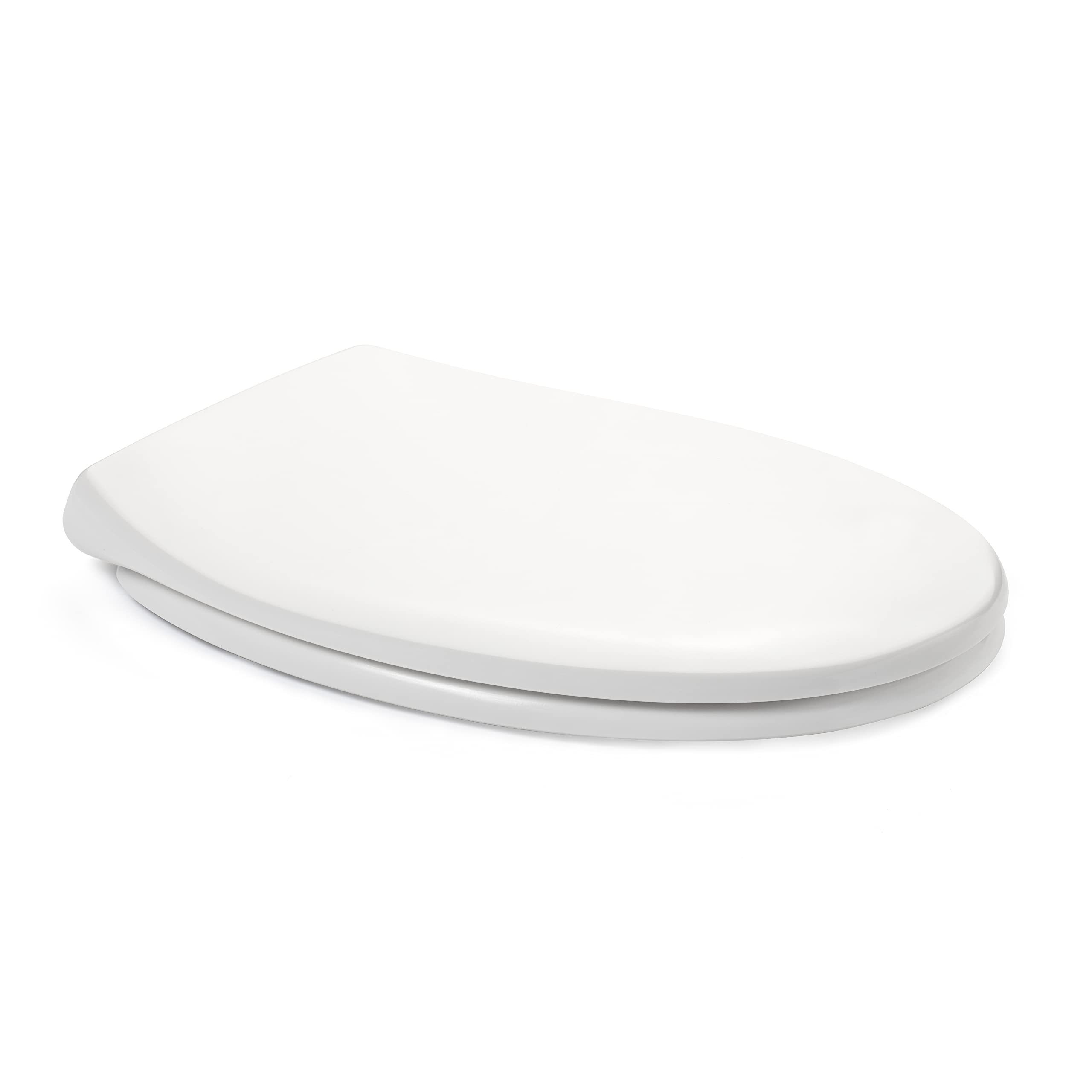 TATAY Toilet Seat Duroplast Universal Soft-Close | Quick-Release for Easy Cleaning | High Resistance, Antibacterial | Fast, Easy Installation | Oval Shape – Model Comfort – White