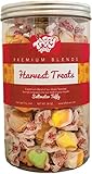 Taffy Town Gourmet Salt Water Taffy Gift Jars, 18 Ounces (Harvest Treats)