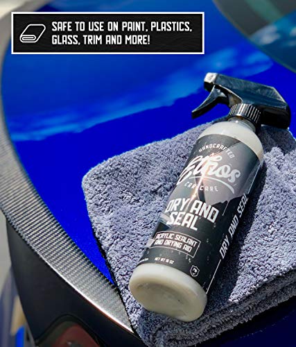 Ethos Handcrafted Car Care Dry and Seal (16oz), Ceramic Resin Paint Sealant and Drying Aid, Used Wet or Dry for Incredible Shine and Protection!
