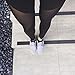PHOTNO athletic pants women yoga workout gym leggings Stretch Sports Pants Trousers (S, Black)