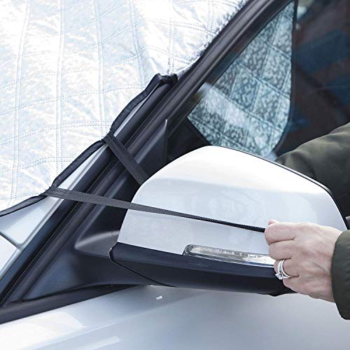 image for Supernova Universal Car Windshield Cover for Snow and Ice & Sun Shade 