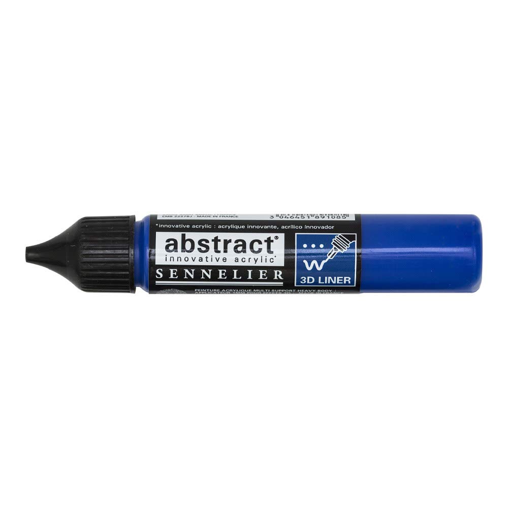 Sennelier Abstract Acrylic 3D Liner 27ml (Ultramarine Blue)