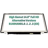 New 14.0" Laptop LED LCD Screen AUO B140HAN01.2 For Lenovo Y40 Display IPS