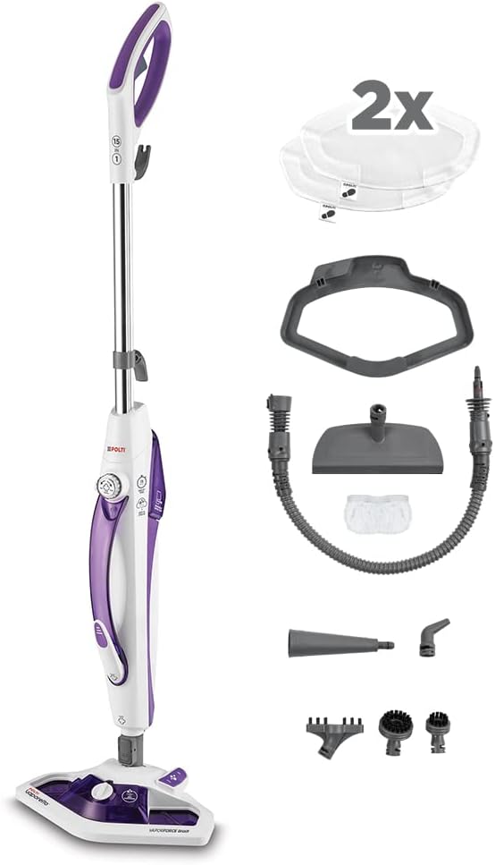Polti Vaporetto SV440 Double 2 in 1 Steam Mop with Handheld Cleaner