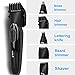Ceenwes Beard Trimmer Rechargeable Mens Electric Razor Shaver 5 in 1 Man's Grooming Kit Nose Trimmer Lettering Knife Hair Clippers with 2 Combs