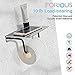 FORIOUS 8 inch White Bathroom Faucet 2 Handle with Pop-up Drain, 3 Hole Widespread Bathroom Faucet with CUPC Supply Line, White Faucet for Bathroom Sink