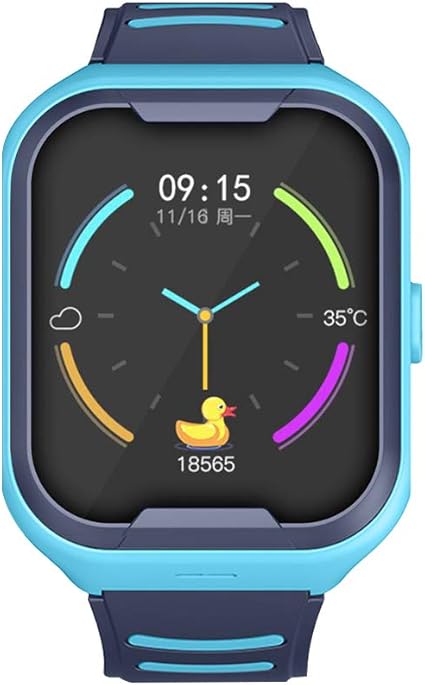 Haihuic Teléfono Smartwatch para niños niñas Rastreador GPS ...