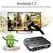 Android TV Box 7.1.2, Smart A95 R2 2GB Ram 16GB with Amlogic S905w Quad Core 2.4G Wifi 4K HD Support, IR Remote