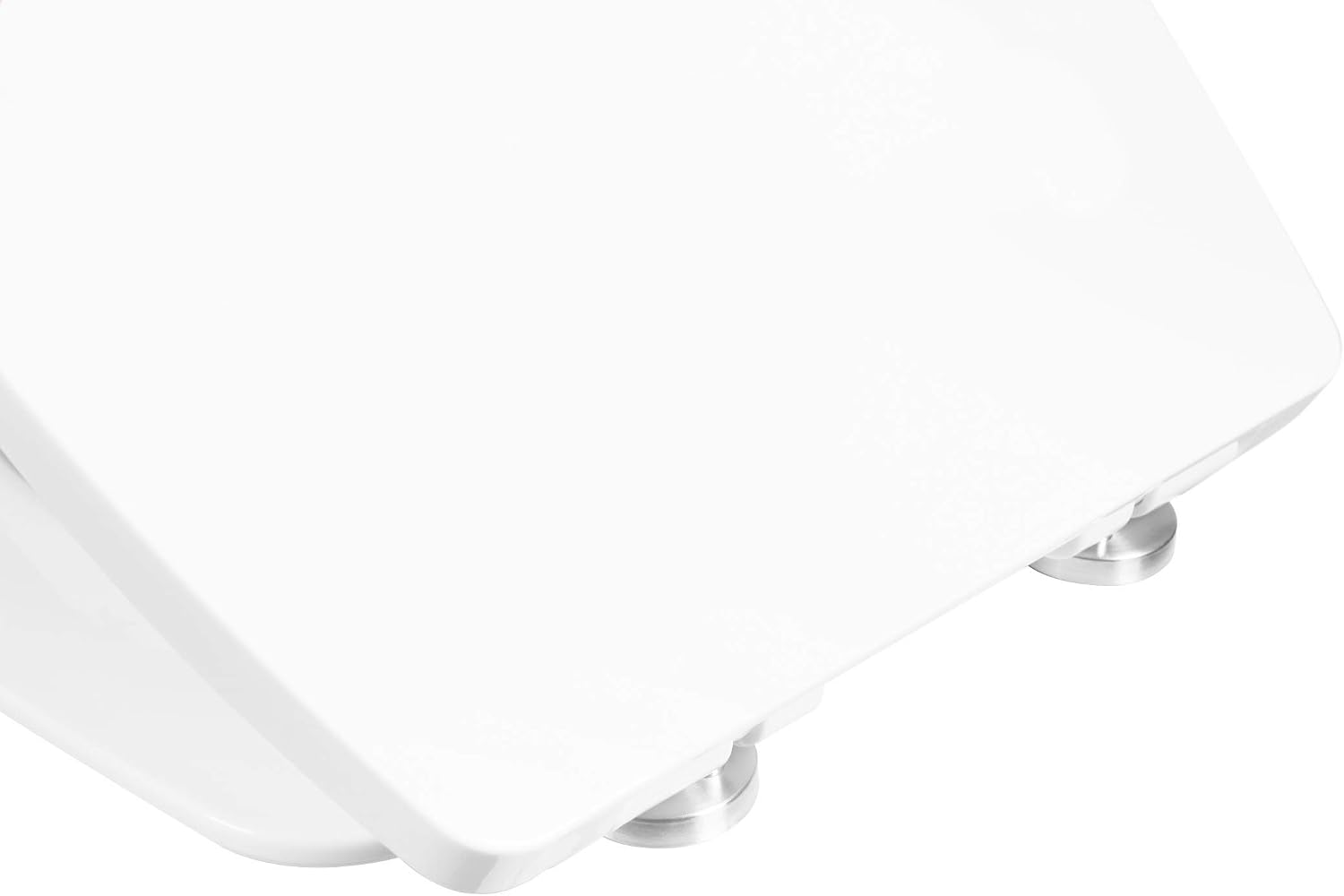 Cornat Casal KSCASC00 Toilet Seat, Classic White Look, Easy-Care Thermoplastic, Quick Up & Clean Function - Image 5