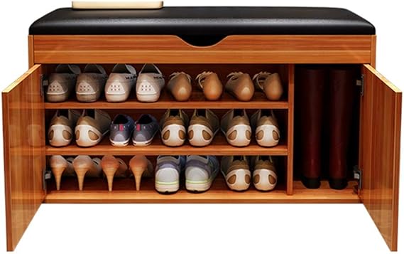 Change Shoe Bench Wood Shoebox Simple and