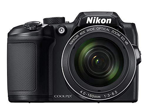Nikon COOLPIX B500 Digital Point & Shoot Camera (Black) Bundle with 32GB Sandisk Memory Card + EXTREME ELECTRONICS Cloth +More