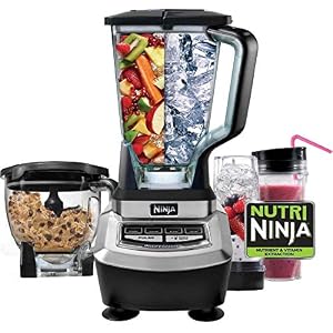 Ninja BL780 Supra 1200 Watt Food Processor and Kitchen Blender System (Renewed)