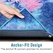 Ewedoos Yoga Towel with Anchor Fit Corners, 100% Microfiber Non Slip Yoga Towel, Super Soft, Sweat Absorbent, Ideal for Hot Yoga, Pilates and Workout (Bluepink)thumb 3