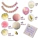 Baby Shower Decorations For Girl - Baby Shower Decorations: It's a Girl & Baby Shower Banner, Baby Girl Shower Decorations Kit with Banners, Balloons, Pom Poms and Lanterns - Pink, Gold & White