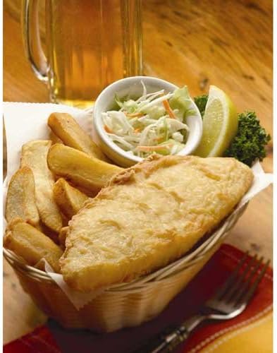 Viking Beer Battered Nordica Style Alaska Pollock Fillet, 9 Ounce -- 1 each.