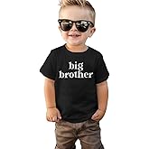 SOFEON Big Brother Shirt for Toddler Baby Boy Promoted to Big Brother Announcement T-Shirt Kids Summer Short Sleeve Tees