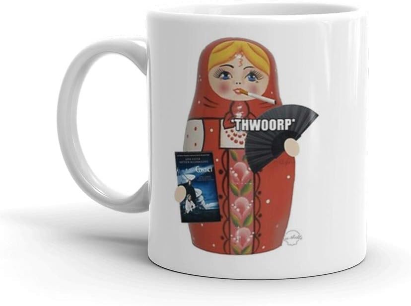 Katya Zamolodchikova Russian Doll 11 Oz White Ceramic