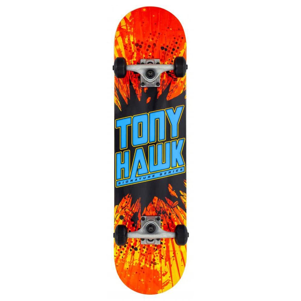 Tony Hawk Shatter Logo Longboard, Adults Unisex, Multi (Multicolor), 19.7 cm